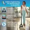 Euroflex Vapour Pro Steam Mop with All-in-One Portable  Steam Cleaner 20 Piece Set (M4S) - Image 6